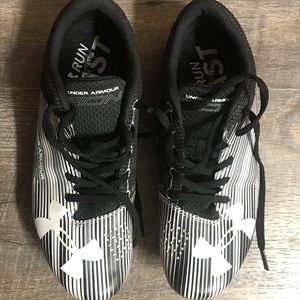 UA track shoes